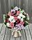 Букет цветов из: Альстромерии, Гвоздики, Розы и Хризантемы в Прасковее