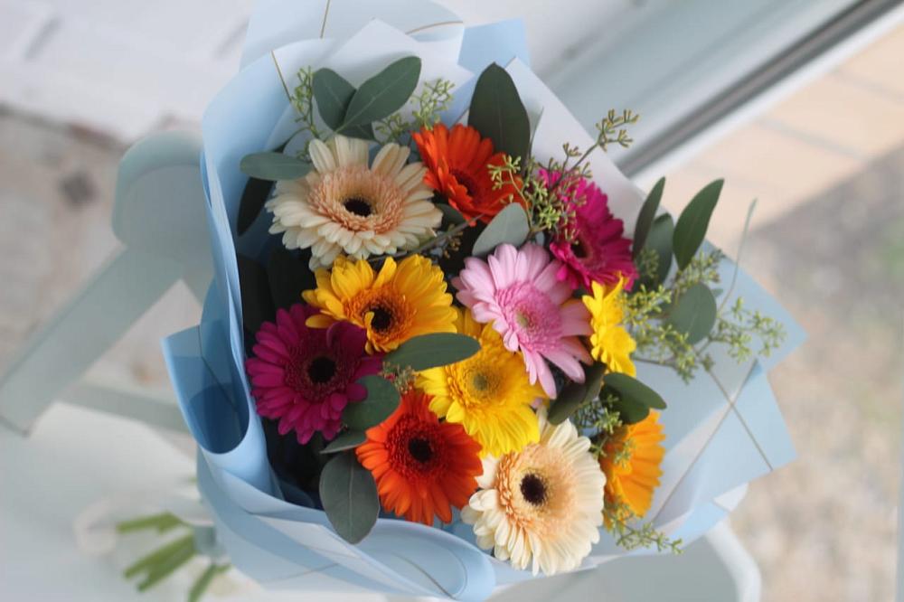 Букет цветов из: Герберы в Прасковее