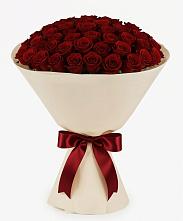 Букет 101 Бордовая роза Блэк Бакарра в Прасковее