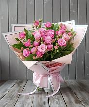 Букет Розовый кустик #REPLACE_PRED# Прасковее
