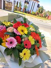 Букет цветов из:  Герберы #REPLACE_PRED# Прасковее
