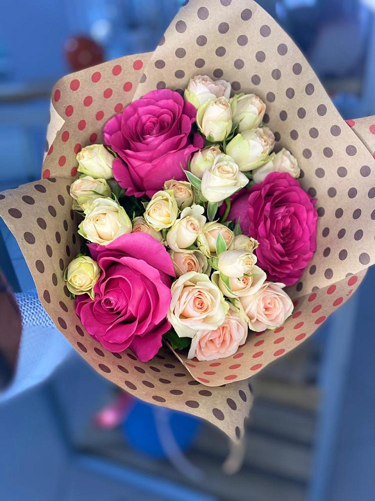 Букет цветов из: Розы в Прасковее