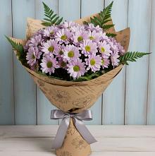 Букет цветов из:  Хризантемы #REPLACE_PRED# Прасковее