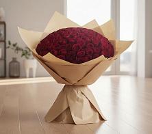 Букет 101 Красная роза в Прасковее
