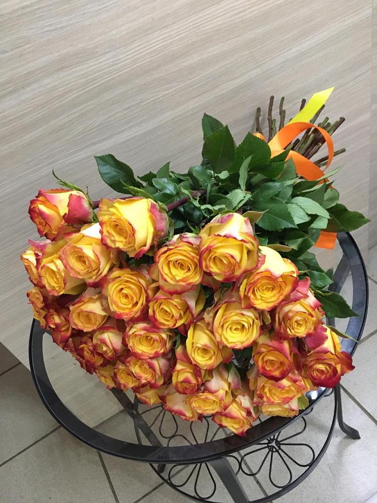 Букет Желтые розы в Прасковее