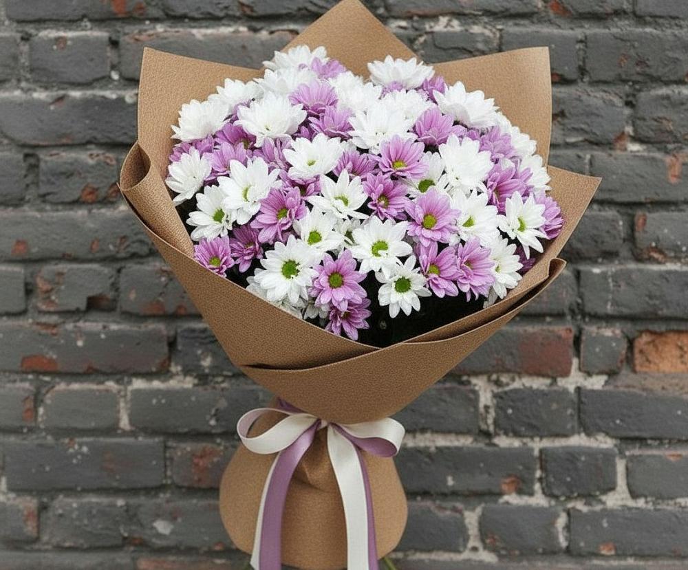 Букет цветов из: Хризантемы в Прасковее