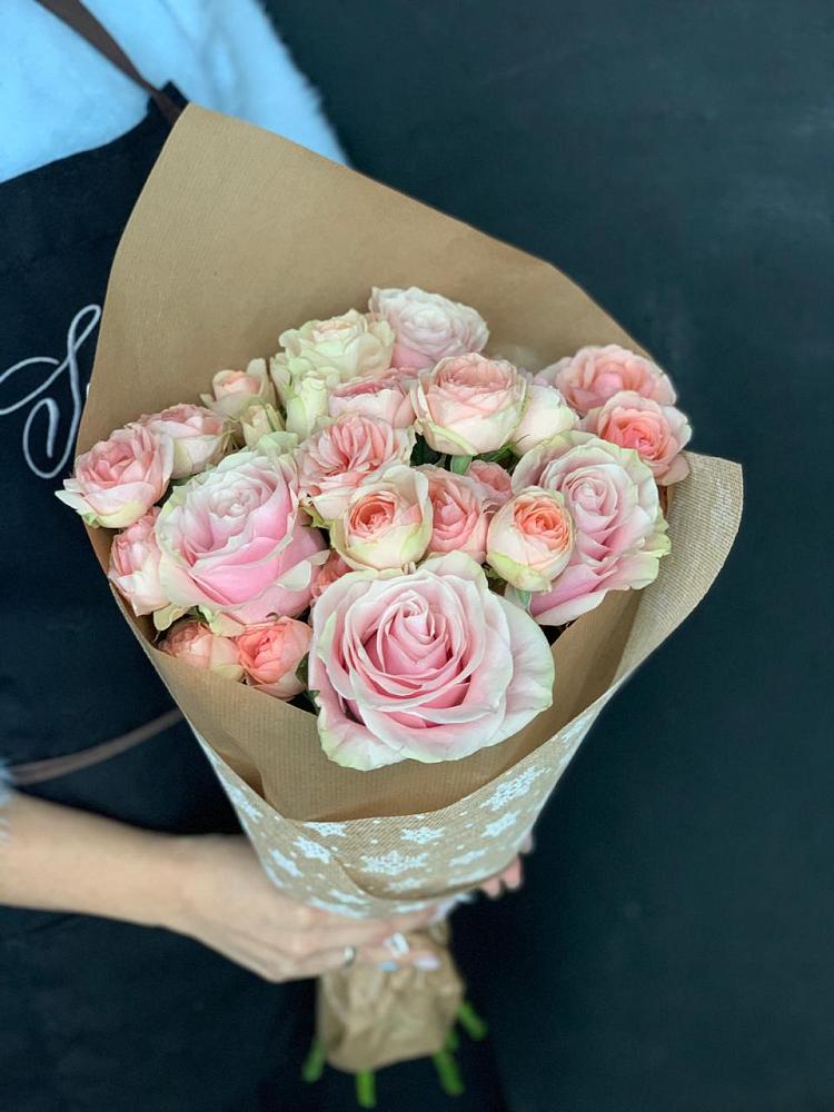 Букет цветов из: Хризантемы и Розы в Прасковее