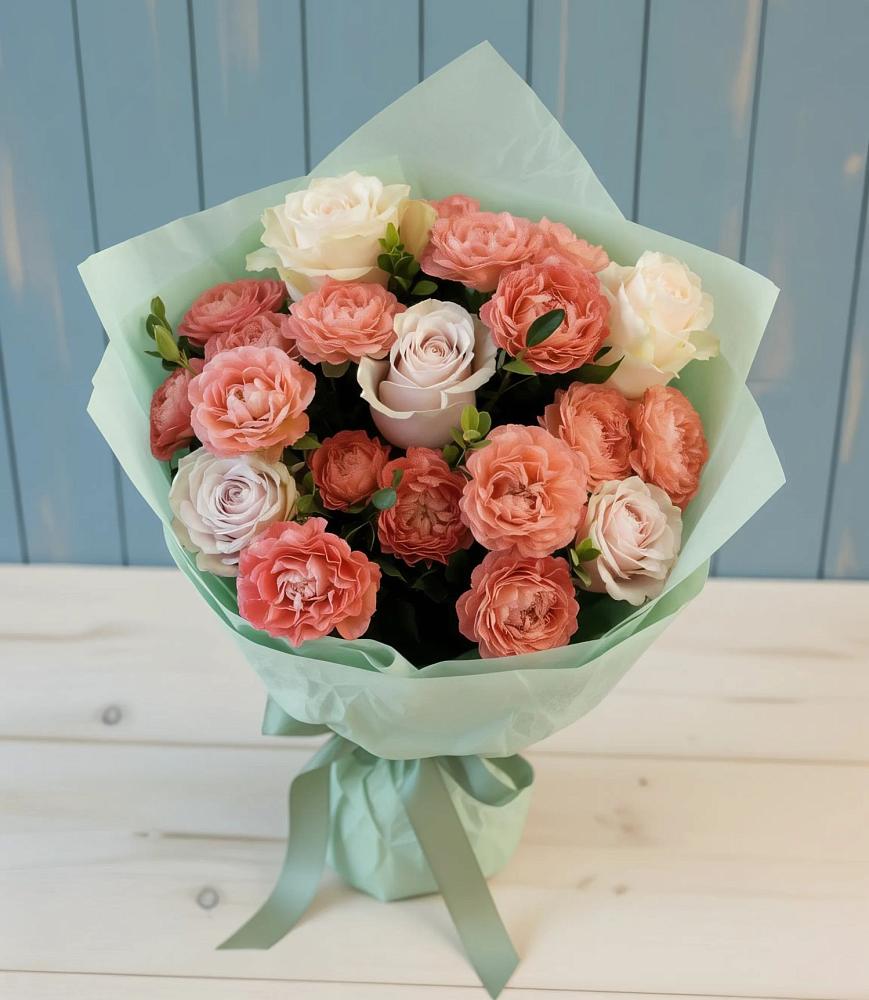 Букет цветов из: Розы в Прасковее