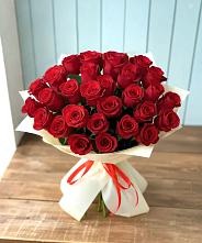 Букет 29 Красных роз в Прасковее