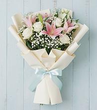 Букет цветов из:  Лилии в Прасковее