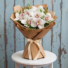 Букет цветов из:  Орхидеи и Розы #REPLACE_PRED# Прасковее