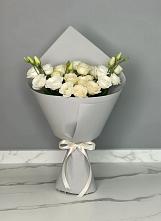 Букет цветов из:  Розы и Лизиантусы #REPLACE_PRED# Прасковее